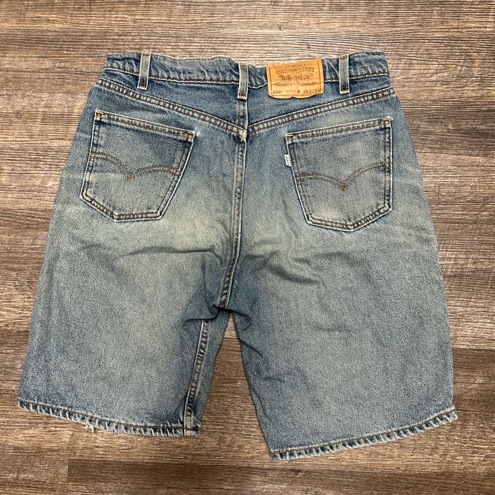 Vintage Levi's Men's Faded Blue Jean Shorts